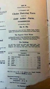 Cold Arbor Farm sales catalogue 1933