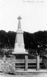 Kerridge War Memorial 1920