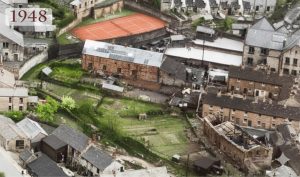 Foundry Street, 1948, AI colourized